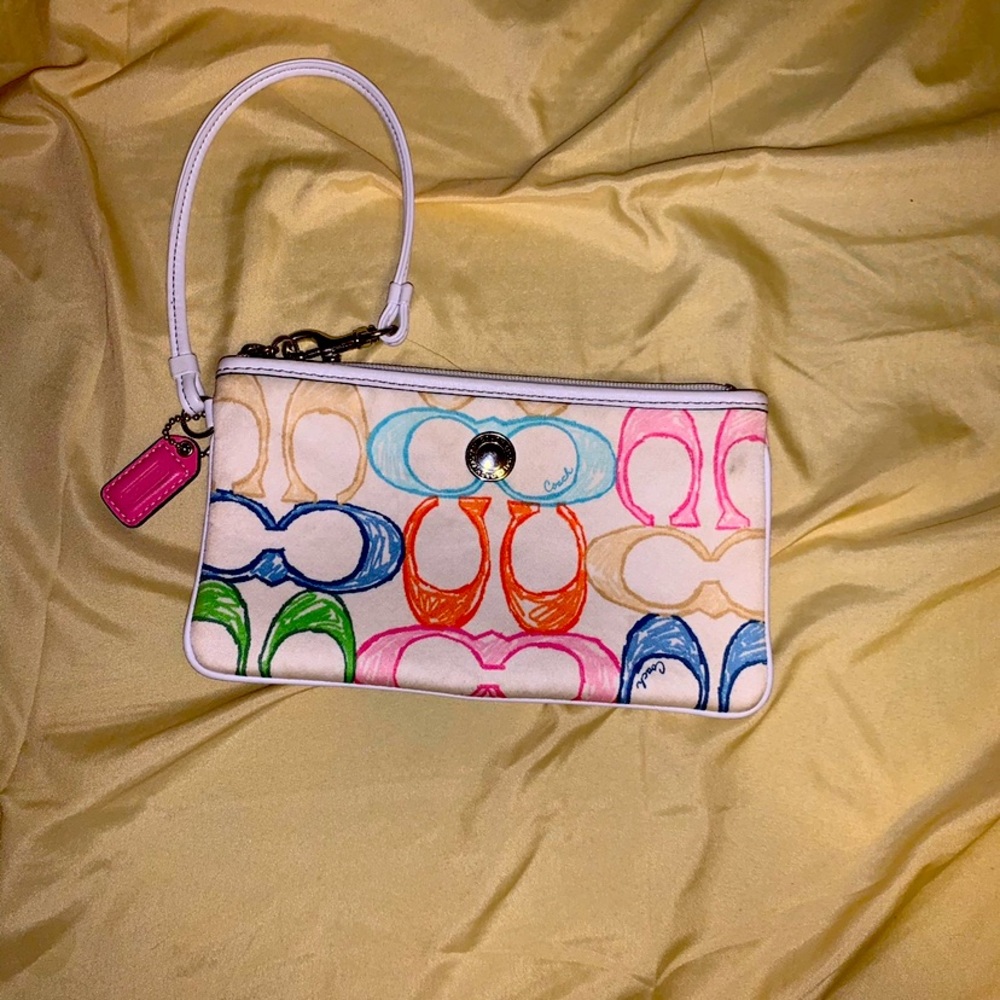 Coach Wristlet & matching purse